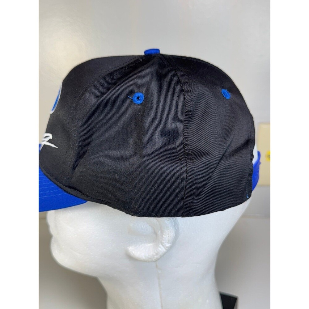 Vintage Ford Racing Snapback Hat Cap Black Blue - Picture 3 of 8